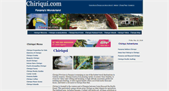 Desktop Screenshot of chiriqui.com